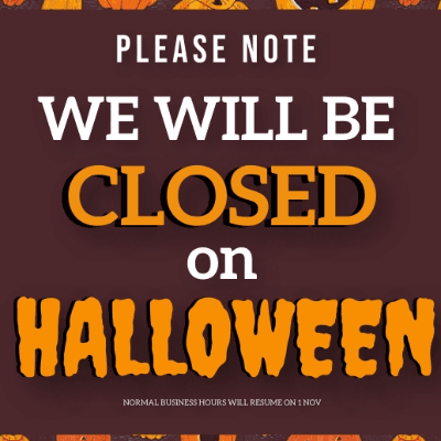 Closed On Halloween